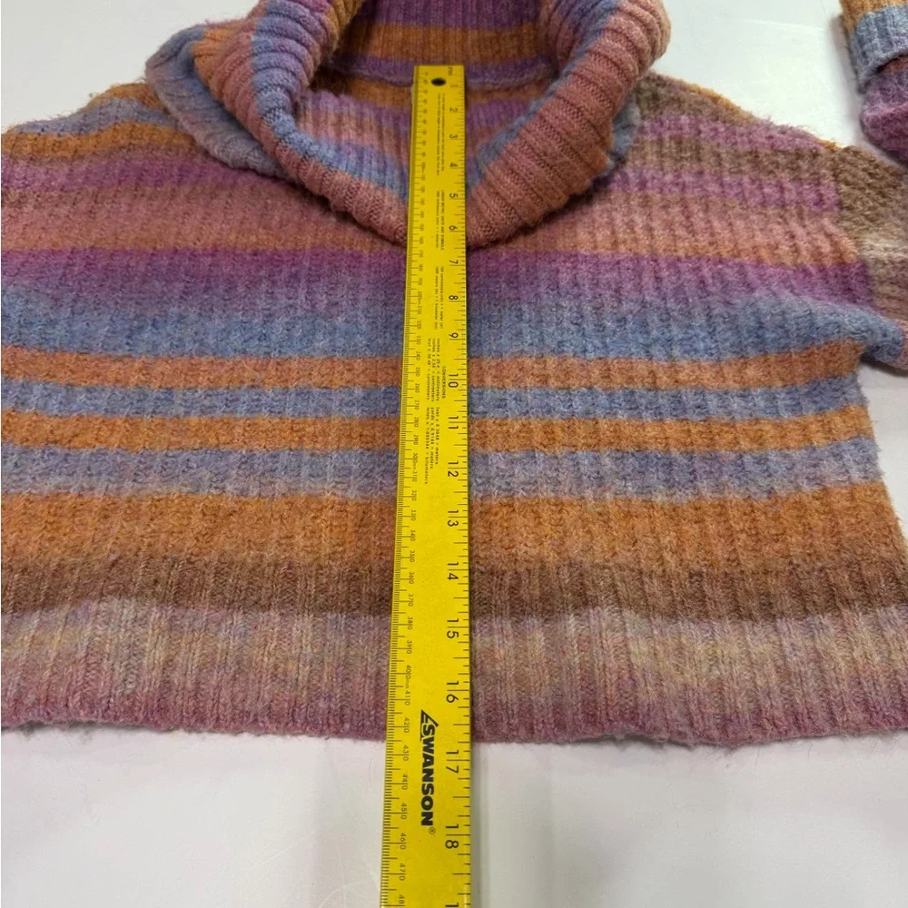 Anthropologie Multicolor Cowl Neck Sweater - Picture 5 of 6